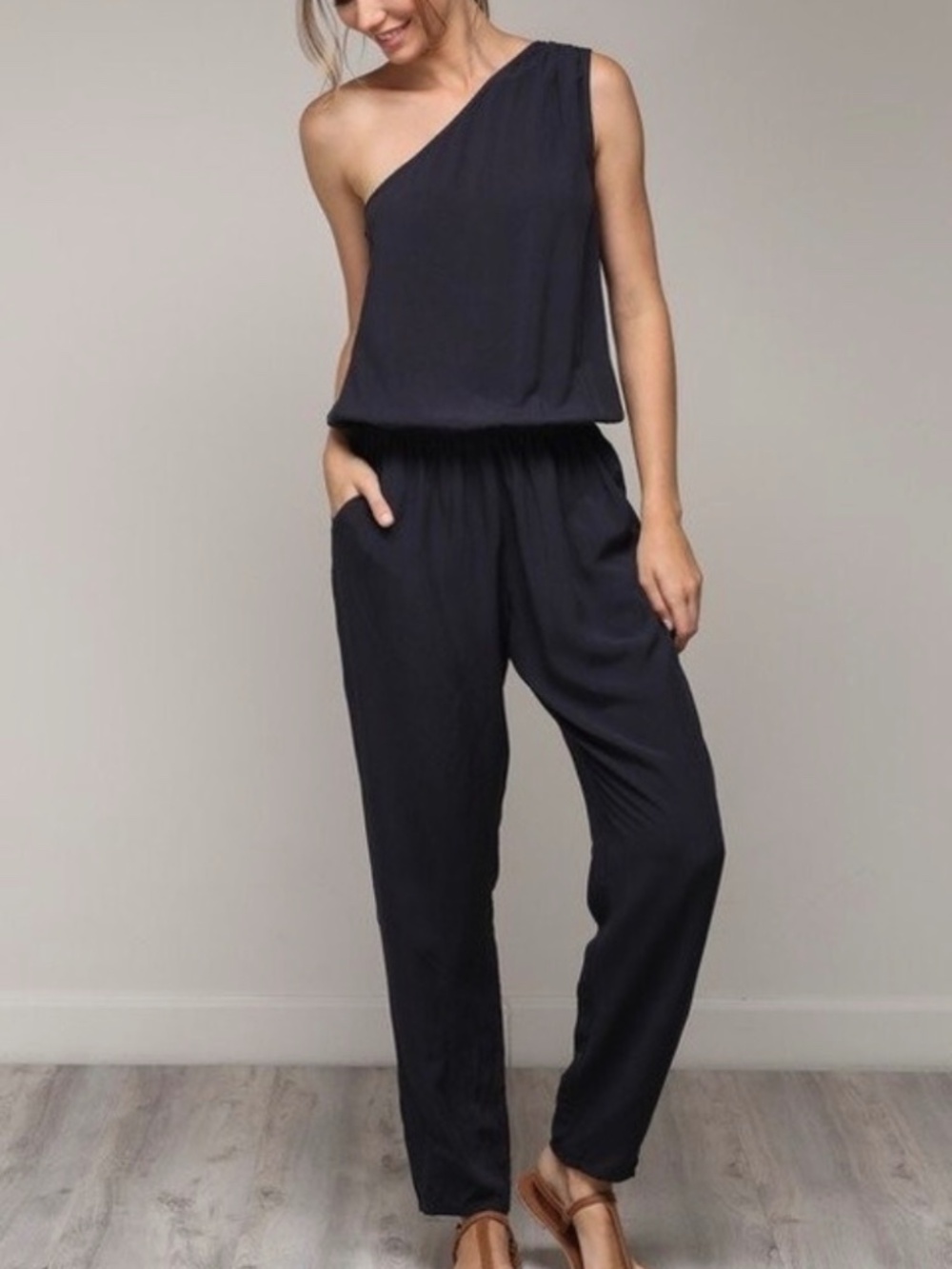 NWT Racheal Black jumpsuit S M L
